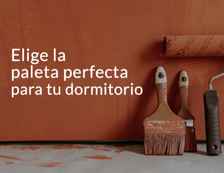 Elige la paleta de pintura perfecta para tu dormitorio