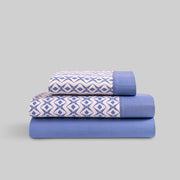 Juego de Sábanas Tela Sashi Azul