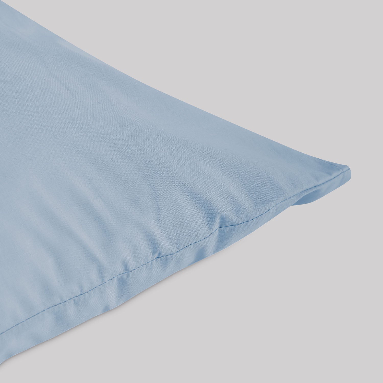 Funda de Almohada Karamelo Liso Azulón