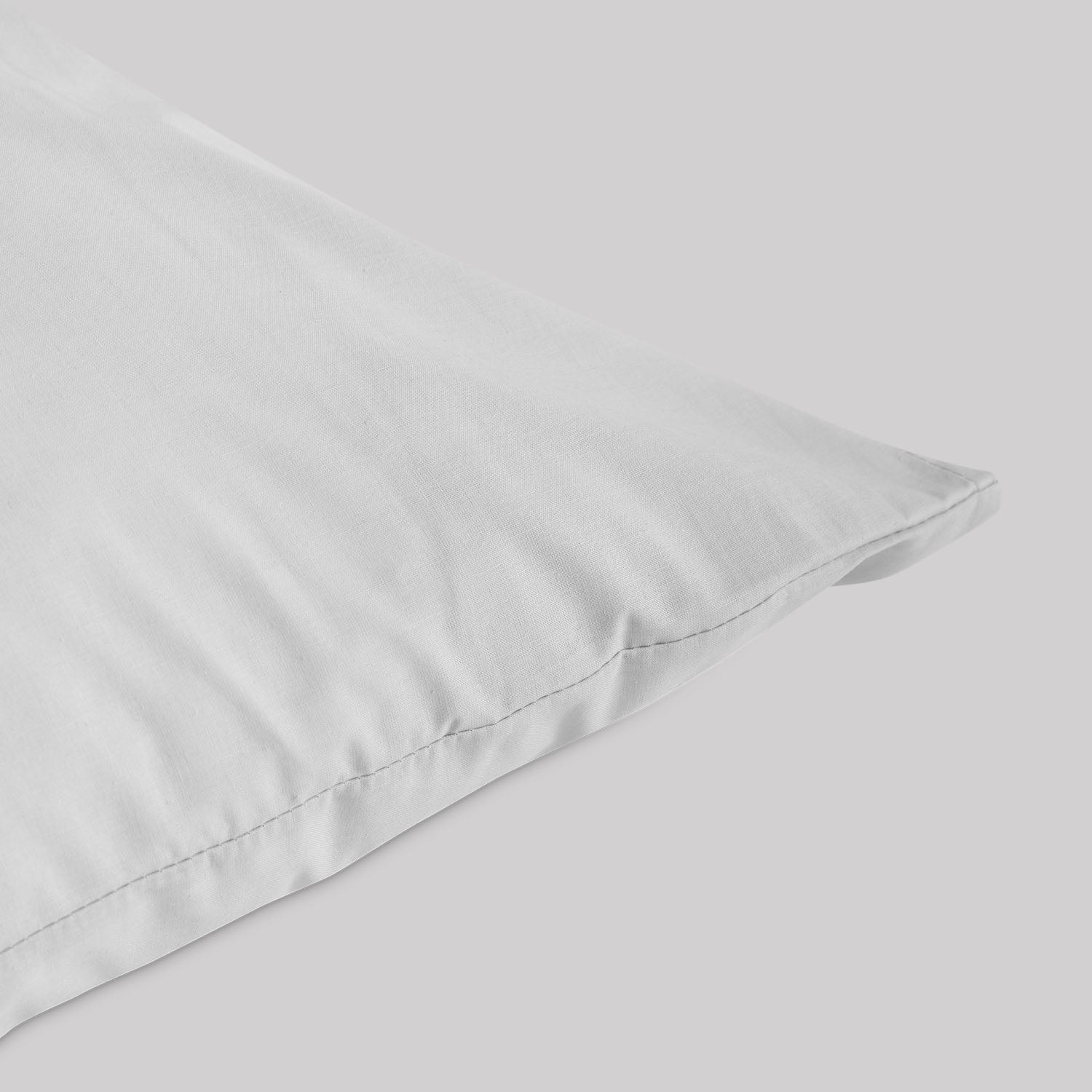 Funda de Almohada Karamelo Liso Gris