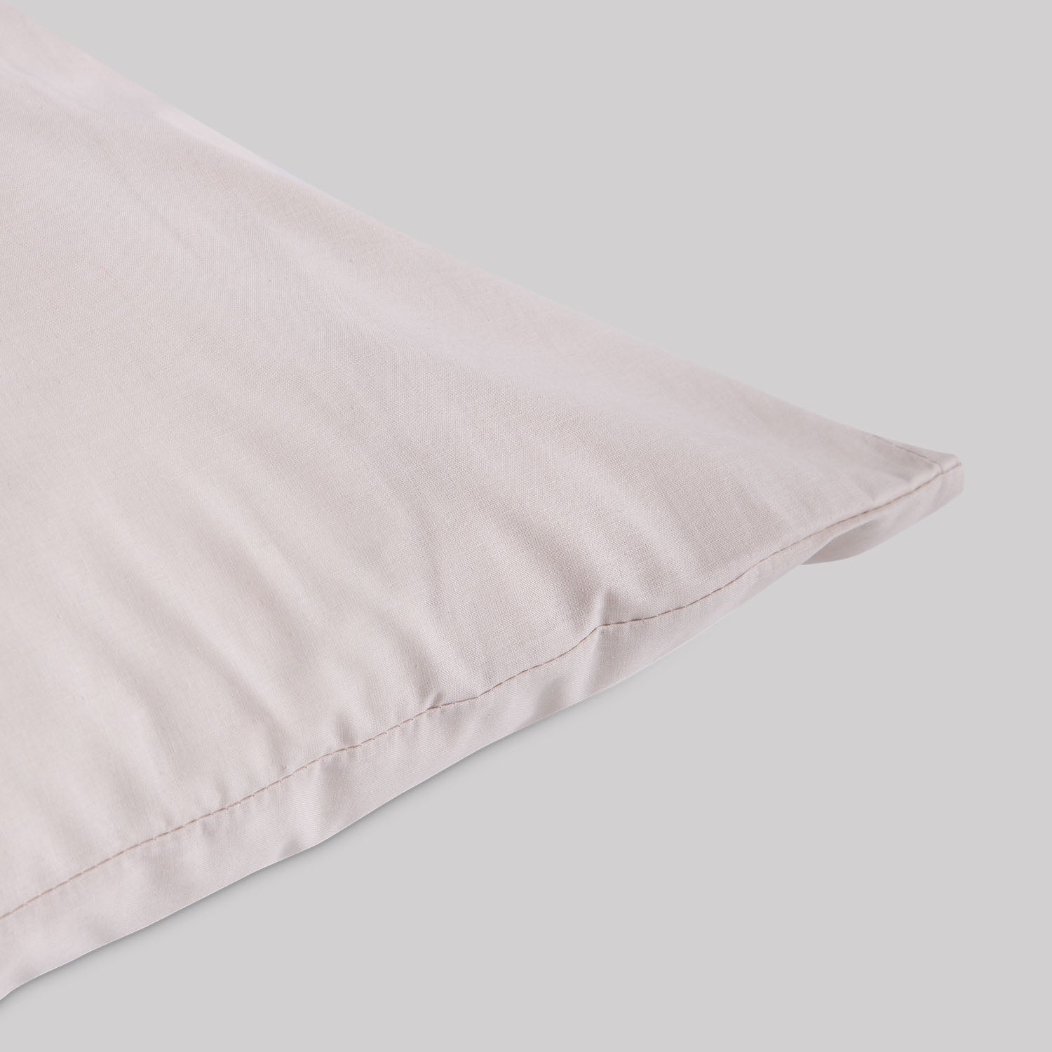 Funda de Almohada Karamelo Liso Avellana