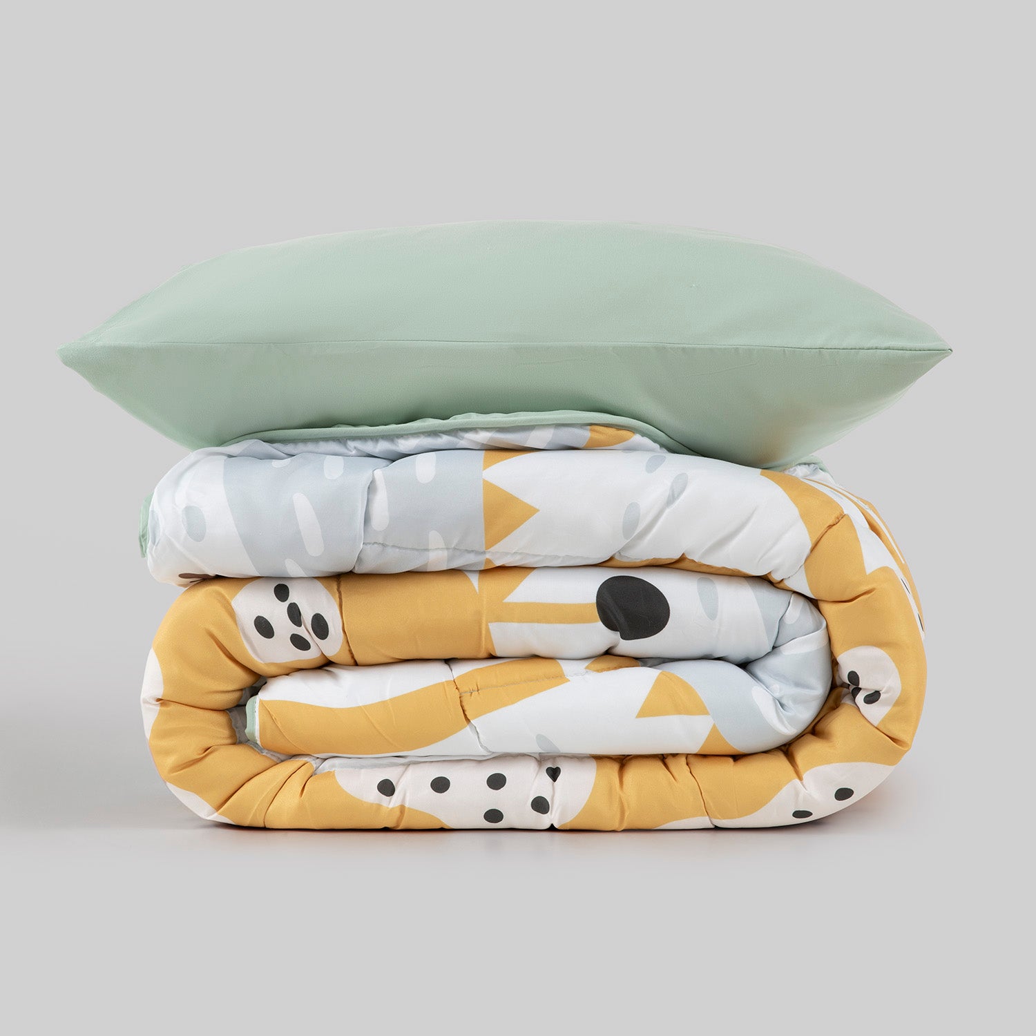 Edredón Infantil Karamelo Confort Digital Jungle - Set Edredón + Fundas de Almohada