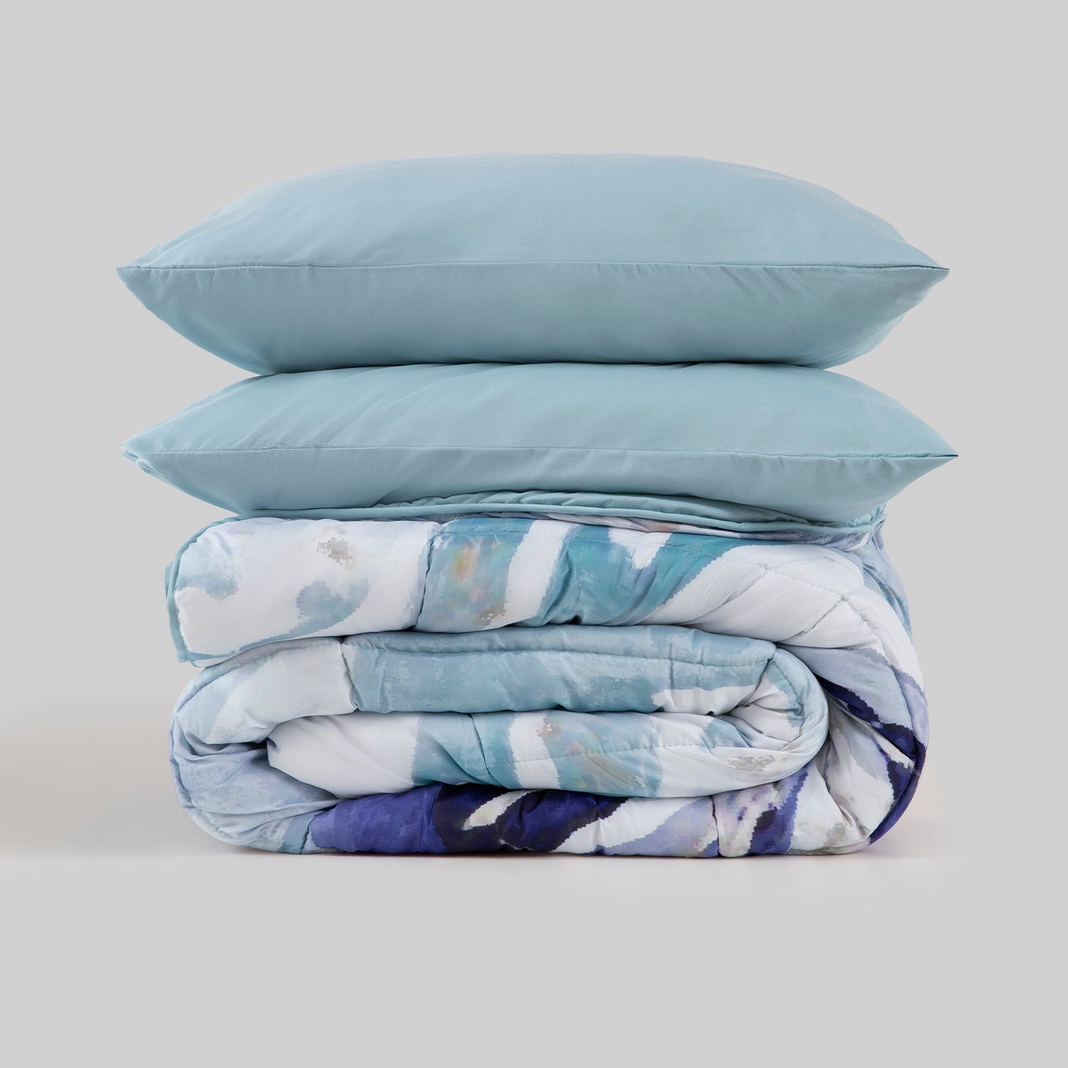 Edredón Karamelo Confort Digital Areley - Set Edredón + Fundas de Almohada